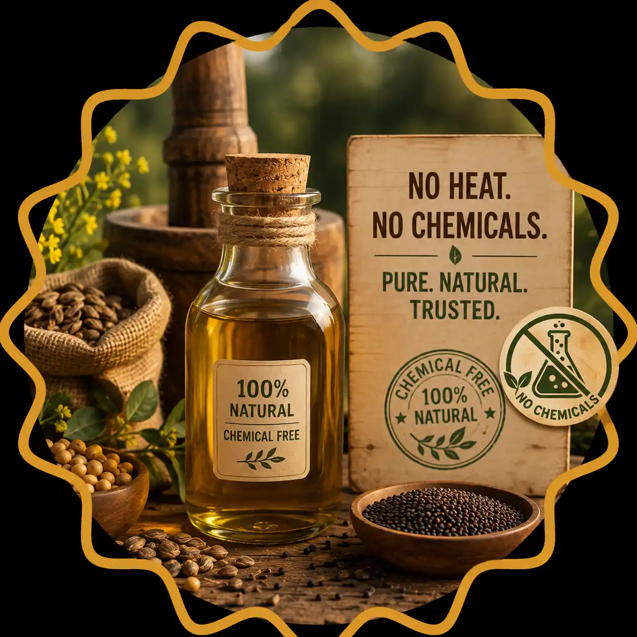 No Heat. No Chemicals.