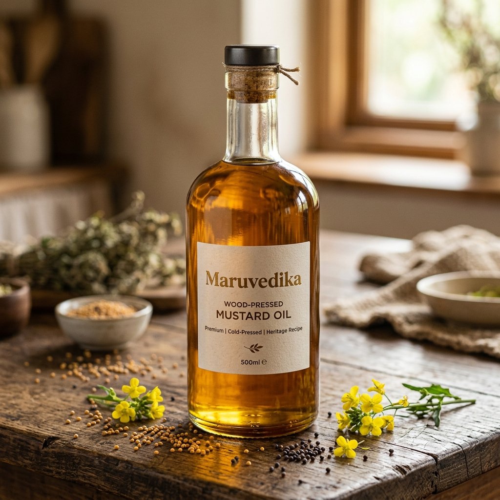 Wood-Pressed Yellow Mustard Oil